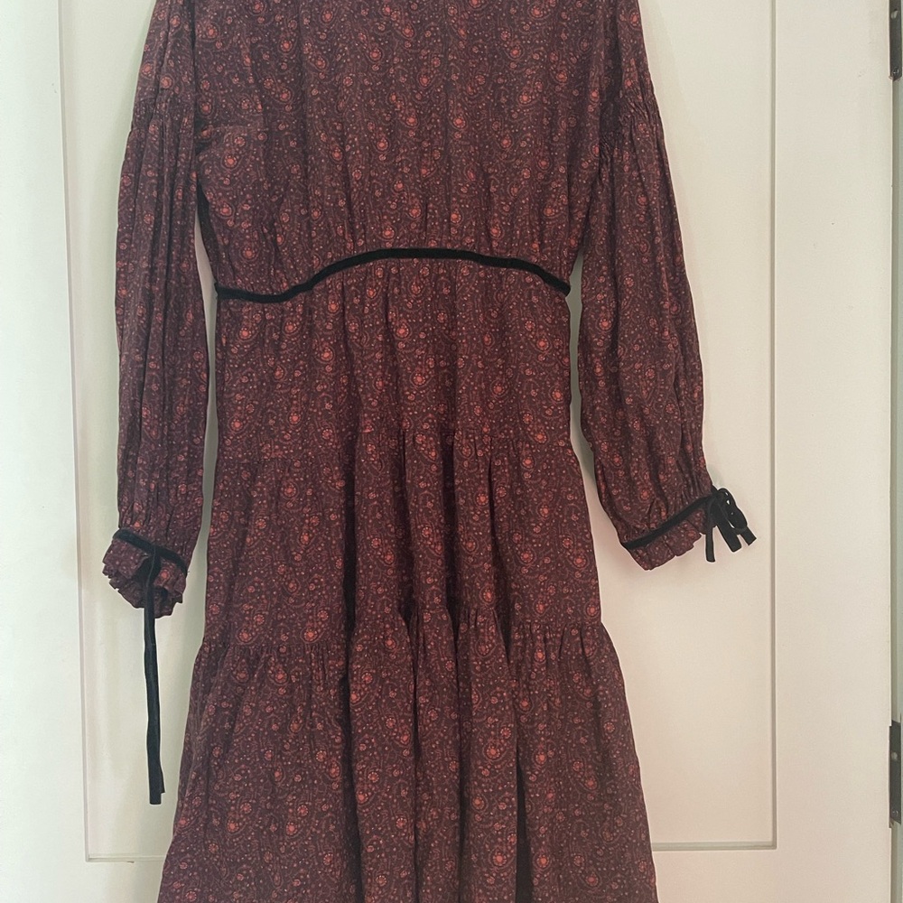 Doen Azalea Floral Boho Long Sleeve Dress - Picture 7 of 7